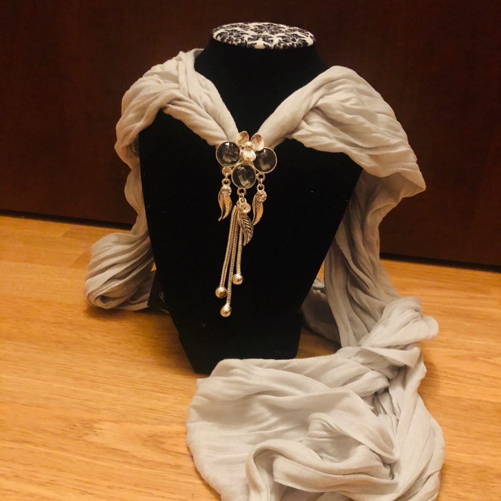 Jewelry Charm Scarf by Alirina - Picture 2 of 6